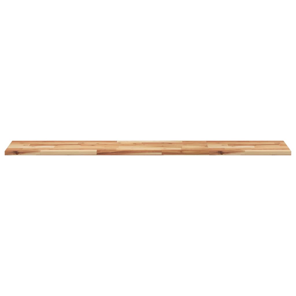 Dessus de table rectangulaire 120x30x2 cm bois massif d'acacia - XIOS