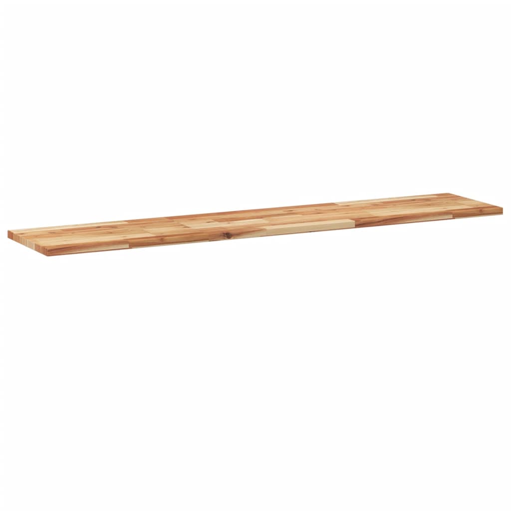 Dessus de table rectangulaire 120x30x2 cm bois massif d'acacia - XIOS