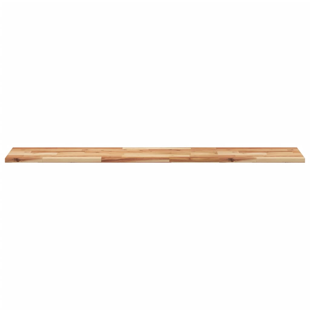 Dessus de table rectangulaire 140x30x2 cm bois massif d'acacia - XIOS