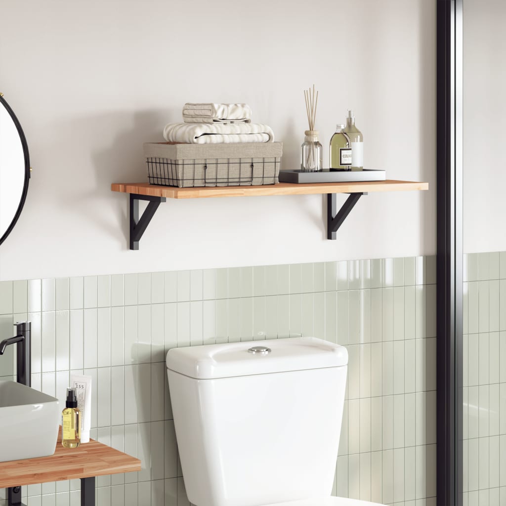 Dessus de table rectangulaire 60x40x2 cm bois massif d'acacia - XIOS