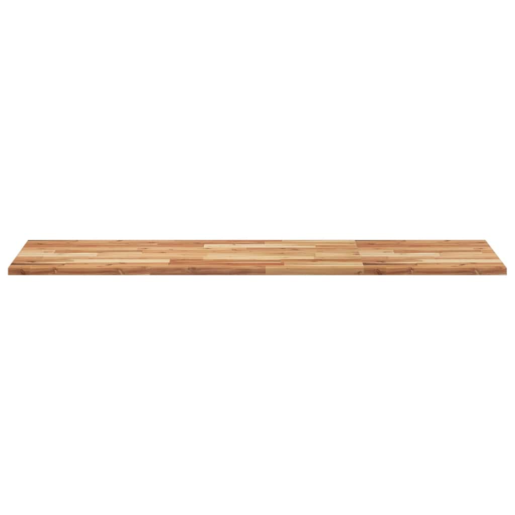 Dessus de table rectangulaire 120x50x2 cm bois massif d'acacia - XIOS