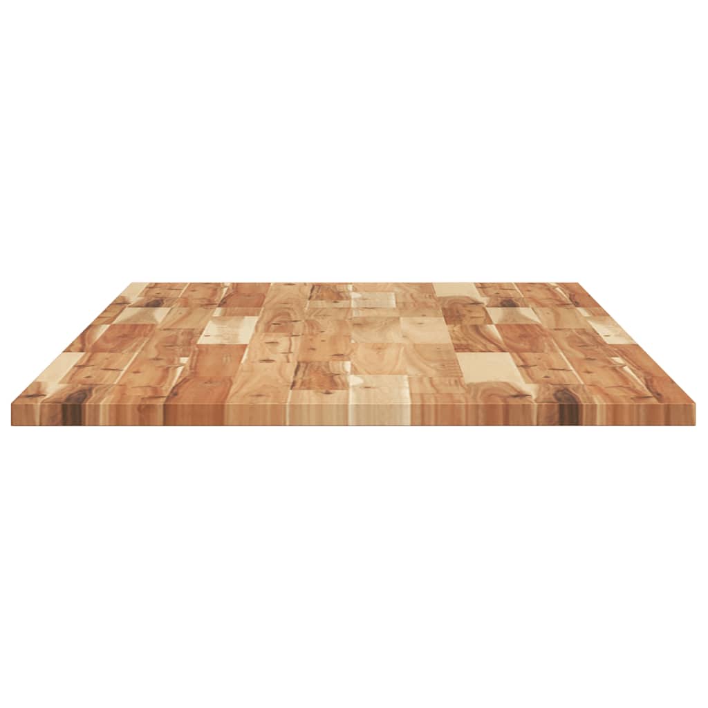 Dessus de table rectangulaire 120x60x2 cm bois massif d'acacia - XIOS