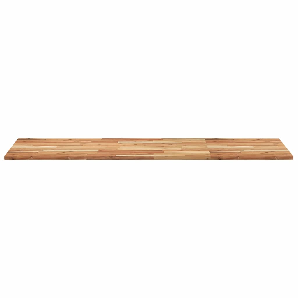 Dessus de table rectangulaire 140x60x2 cm bois massif d'acacia - XIOS