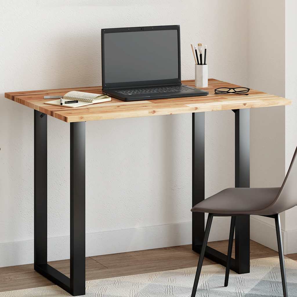 Dessus de table rectangulaire 120x70x2 cm bois massif d'acacia - XIOS