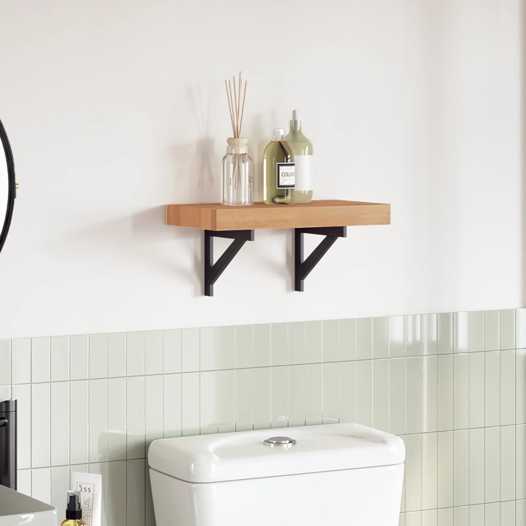 Dessus de table 40x20x4 cm rectangulaire bois massif d'acacia - XIOS