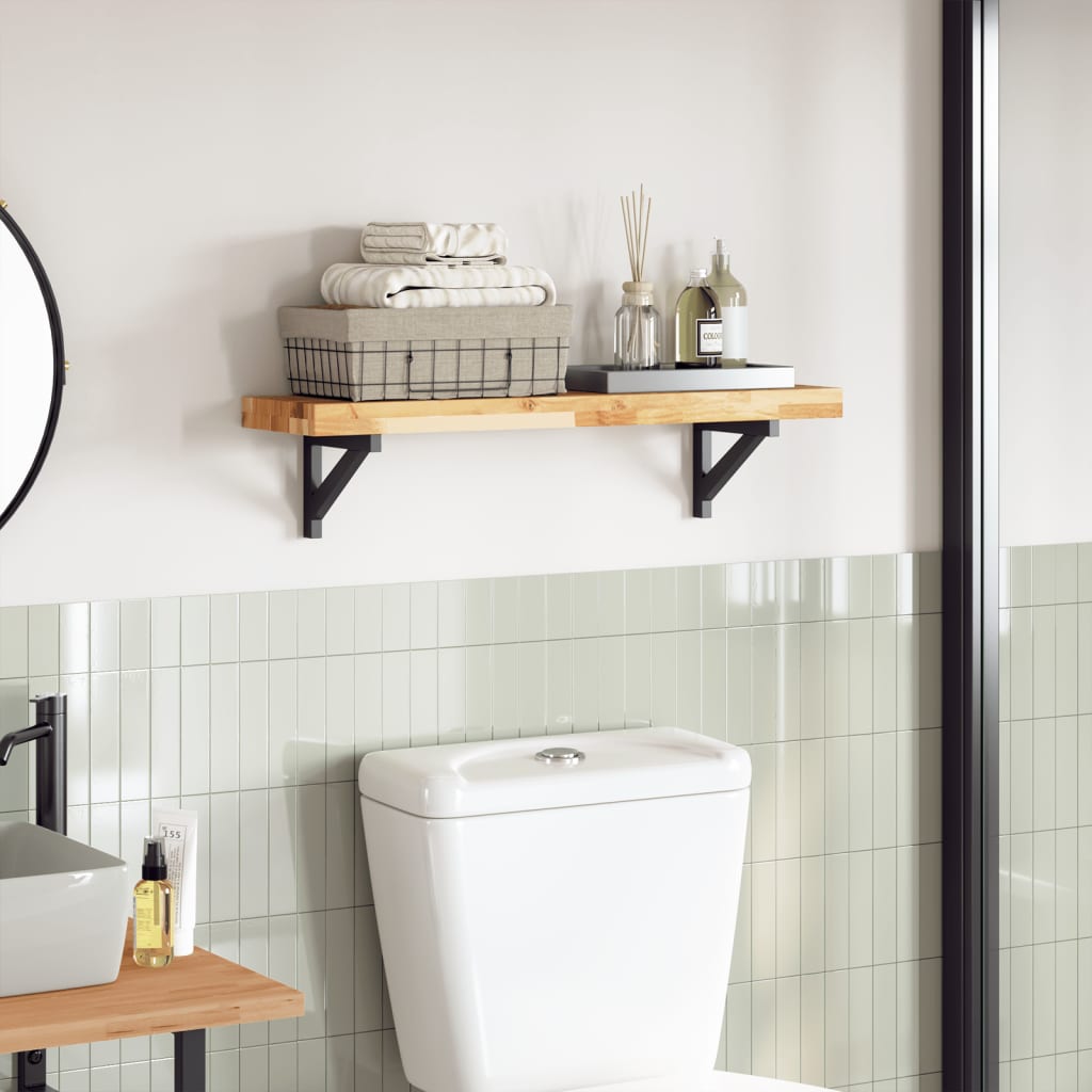 Dessus de table 100x20x4 cm rectangulaire bois massif d'acacia - XIOS