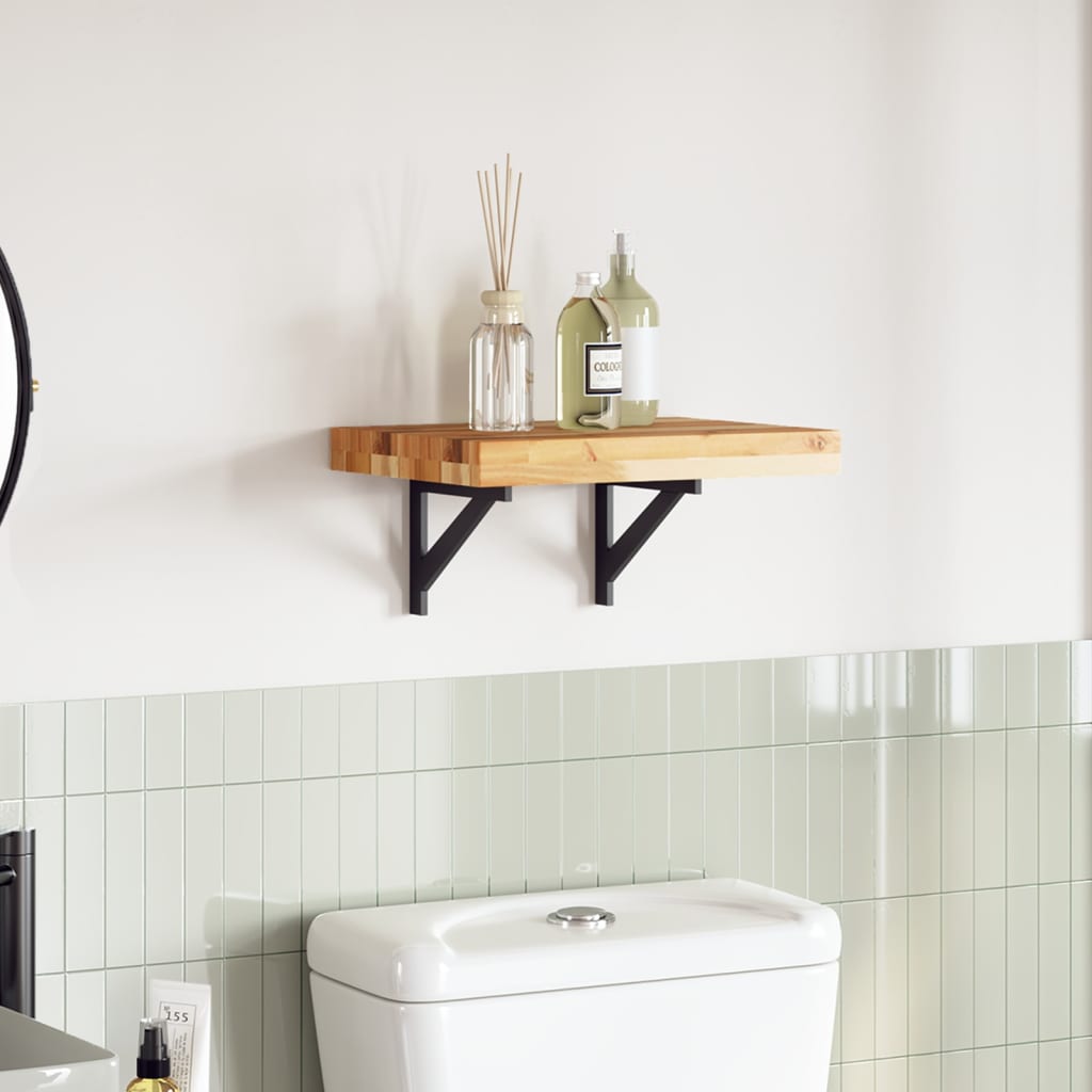 Dessus de table 40x30x4 cm rectangulaire bois massif d'acacia - XIOS