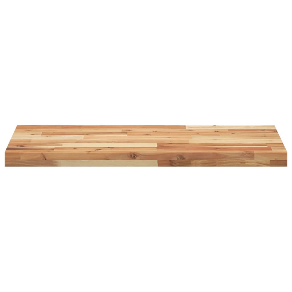 Dessus de table 140x40x4 cm rectangulaire bois massif d'acacia - XIOS