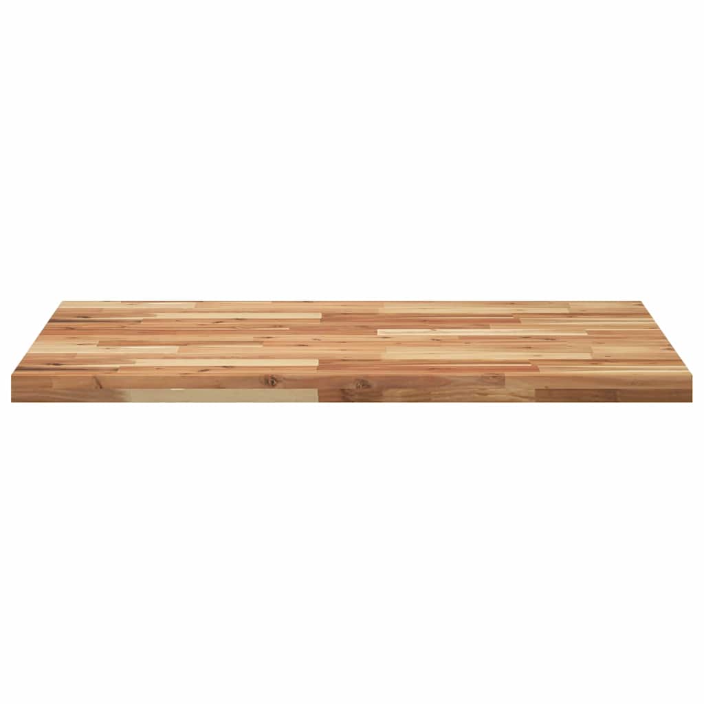 Dessus de table rectangulaire 80x70x4 cm bois massif d'acacia - XIOS