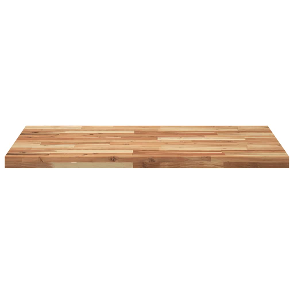 Dessus de table rectangulaire 120x70x4 cm bois massif d'acacia - XIOS