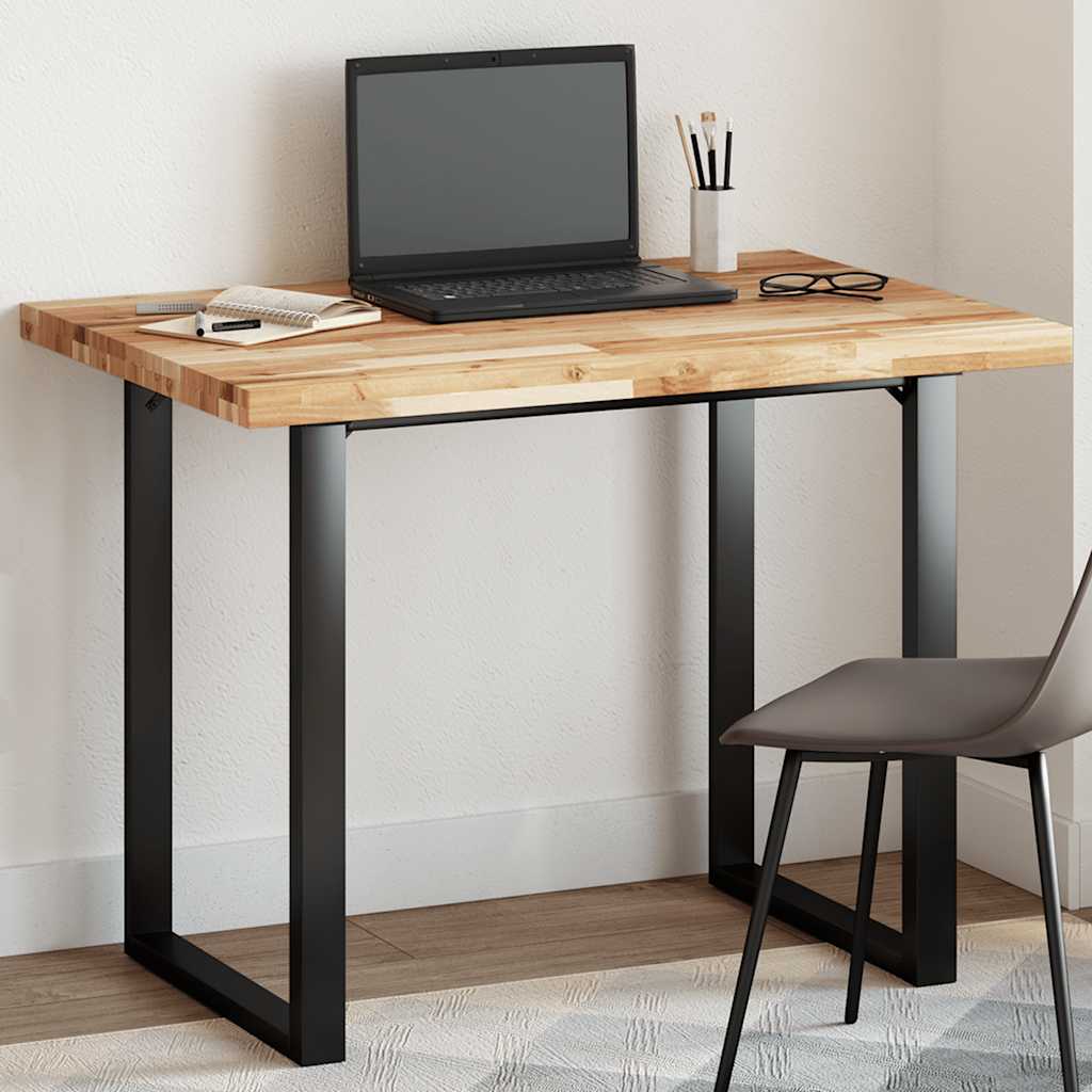 Dessus de table rectangulaire 120x70x4 cm bois massif d'acacia - XIOS