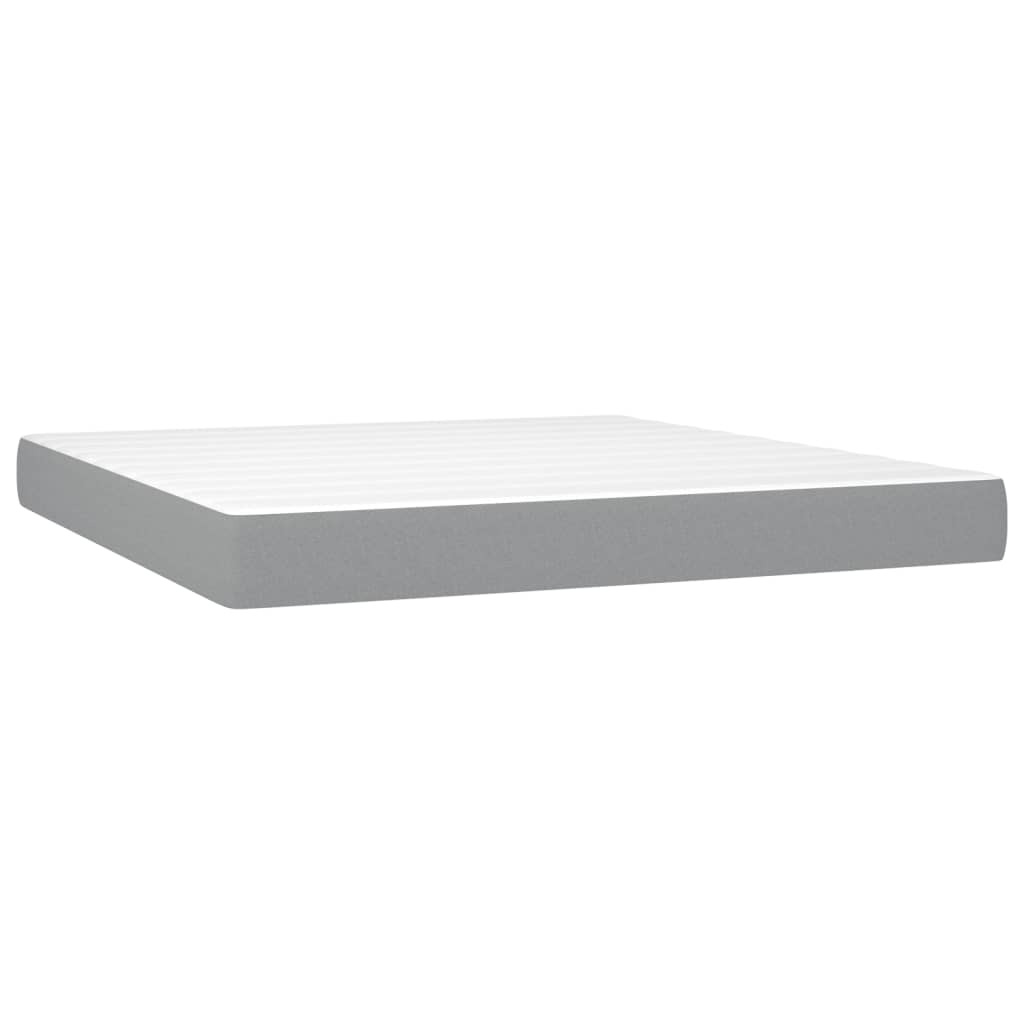 Lit avec matelas blanc 140x190 cm bois massif de pin - XIOS
