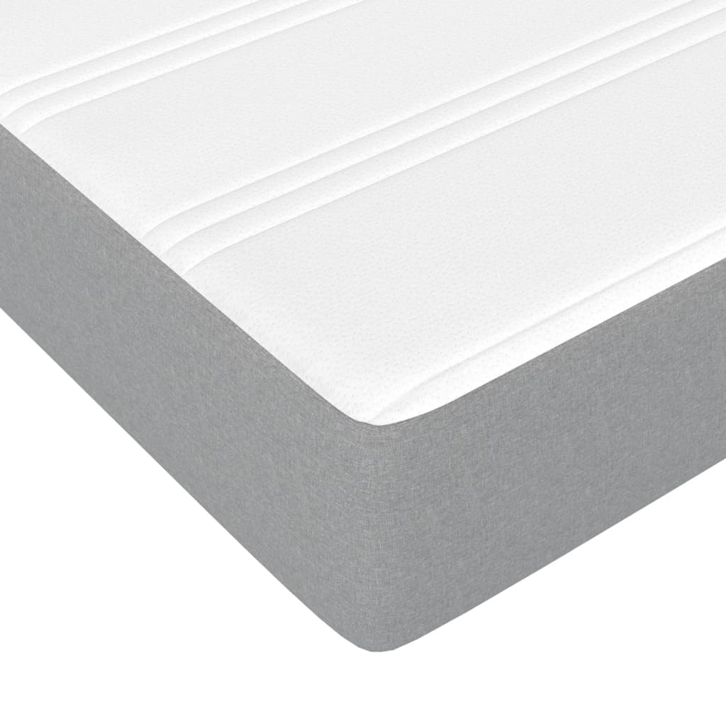 Lit avec matelas cire marron 90x190 cm bois massif de pin - XIOS