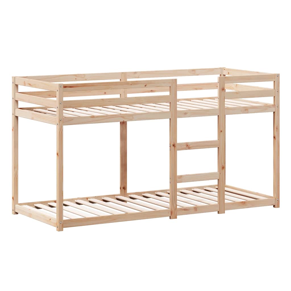 Lit superposé sans matelas 80x200 cm bois de pin massif - XIOS
