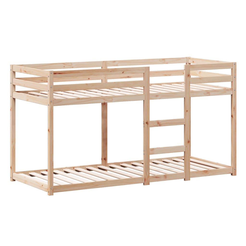 Lit superposé sans matelas 90x200 cm bois de pin massif - XIOS