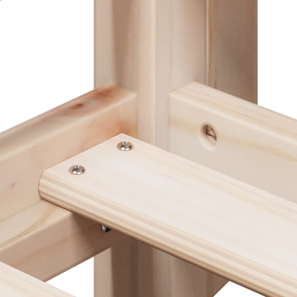Lit superposé sans matelas 80x200 cm bois de pin massif - XIOS