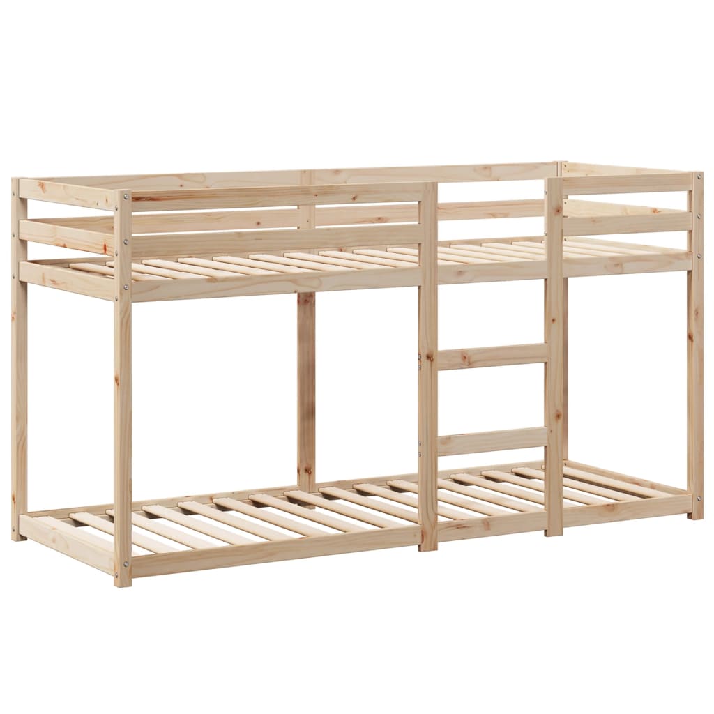 Lit superposé sans matelas 90x200 cm bois de pin massif - XIOS