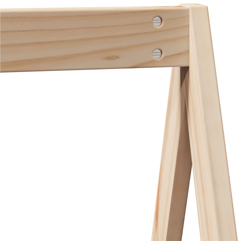 Lit superposé sans matelas 80x200 cm bois de pin massif - XIOS