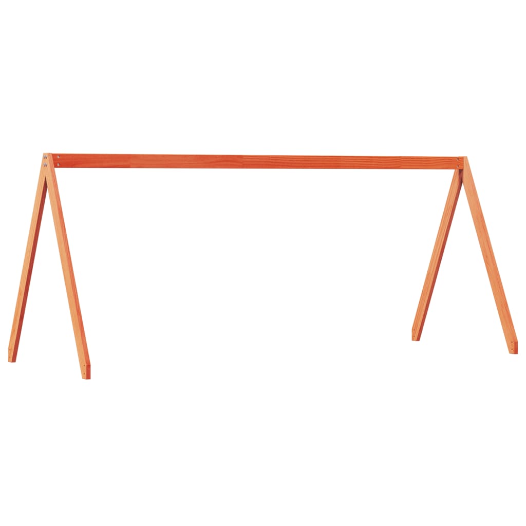 Lit superposé sans matelas cire marron 80x200 cm pin massif - XIOS