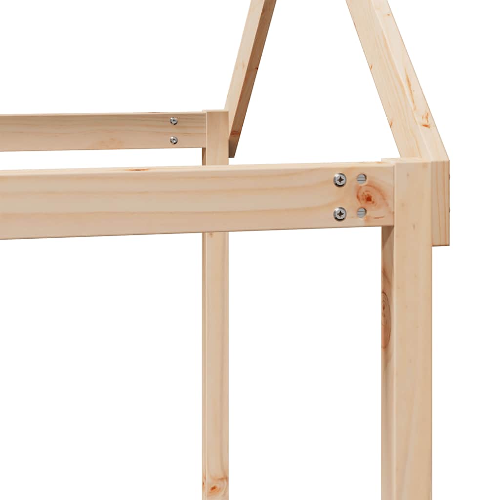 Lit superposé sans matelas 90x200 cm bois de pin massif - XIOS