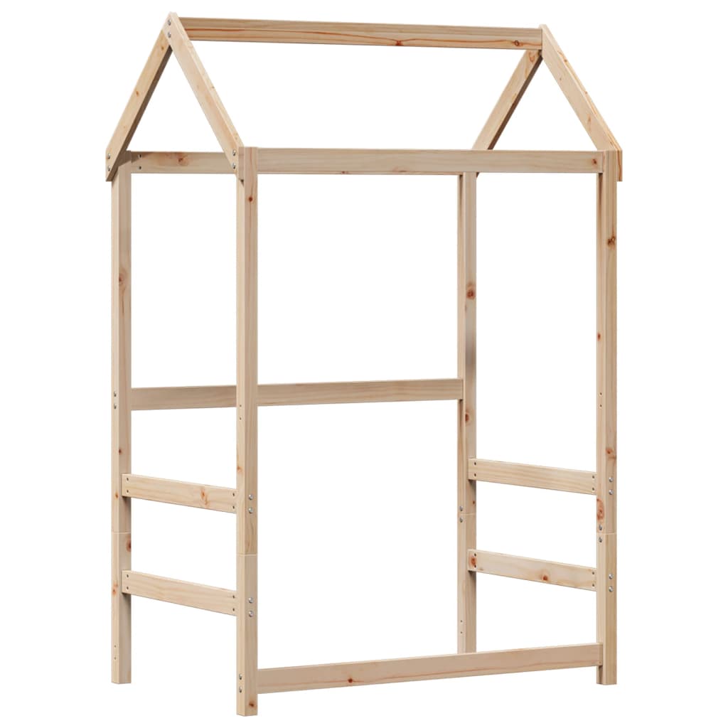 Cadre de lit avec toit sans matelas 80x200 cm - XIOS