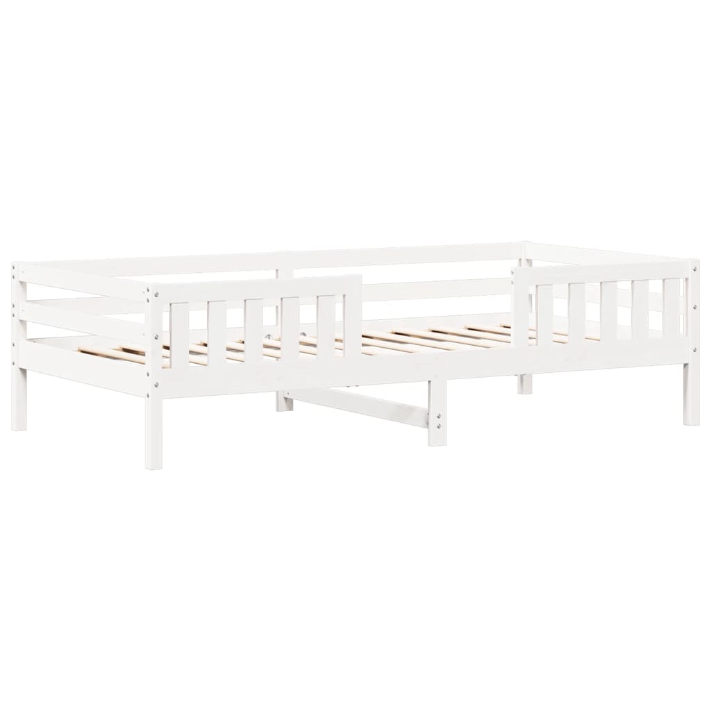 Ensemble de lit et de banc avec toit sans matelas 80x200 cm - XIOS