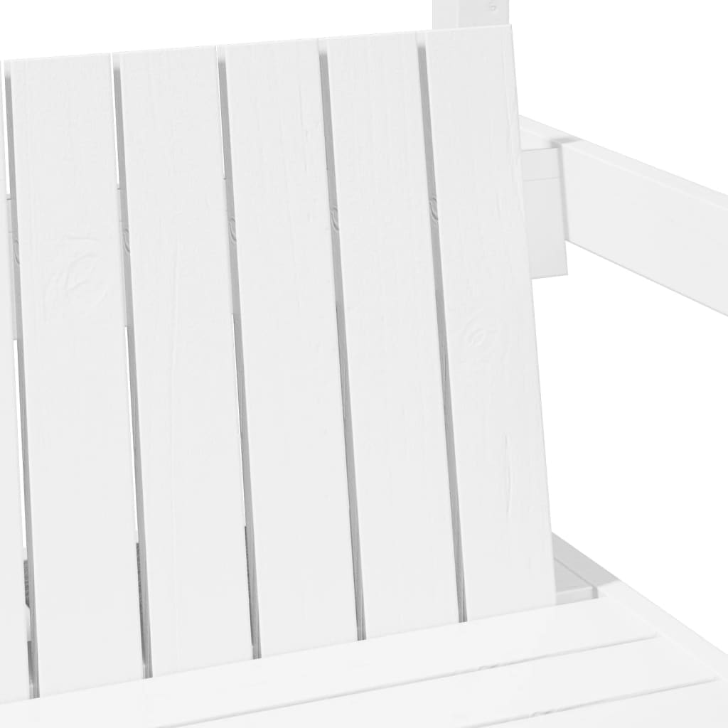 Ensemble de lit et de banc avec toit sans matelas 80x200 cm - XIOS