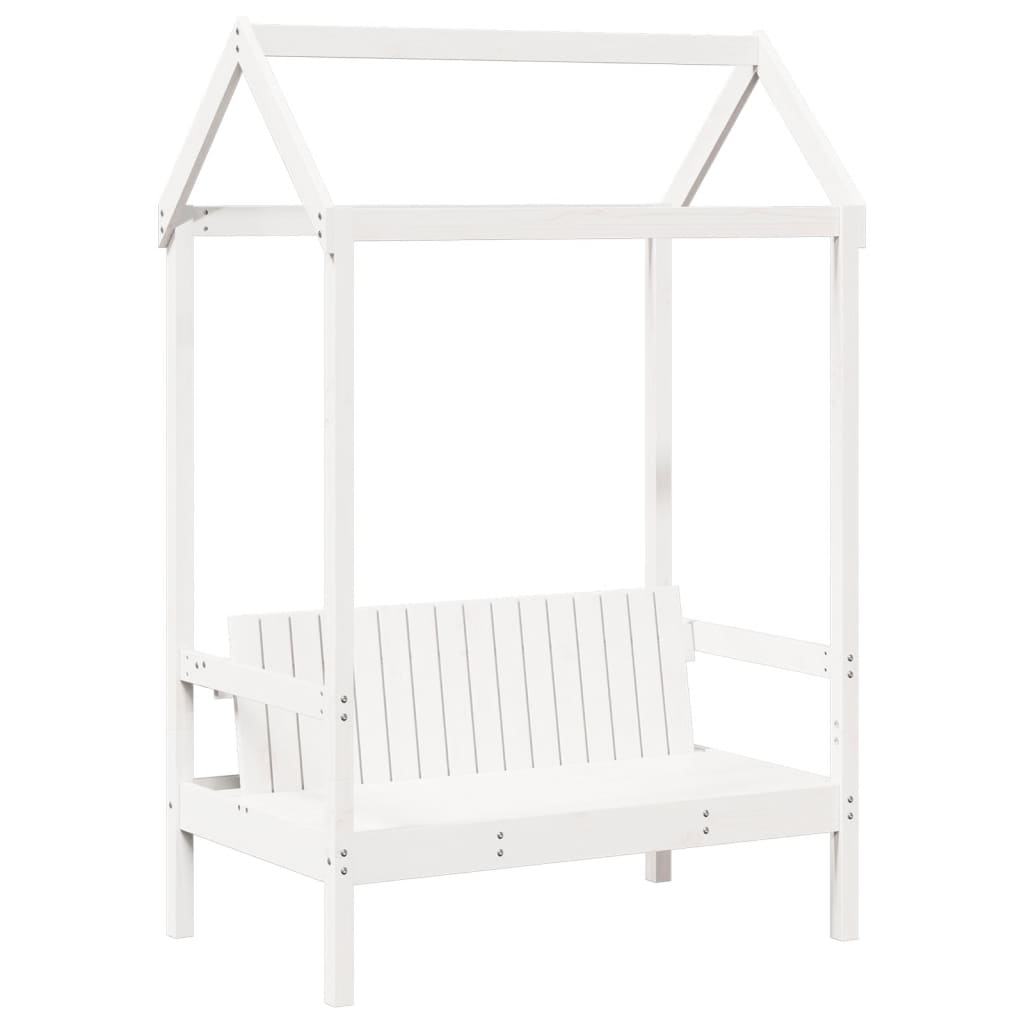 Ensemble de lit et de banc avec toit sans matelas 75x190 cm - XIOS