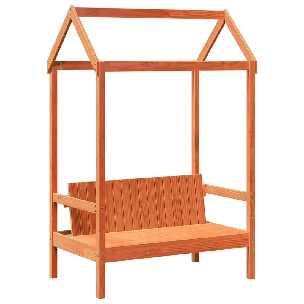Ensemble de lit et de banc avec toit sans matelas 75x190 cm - XIOS