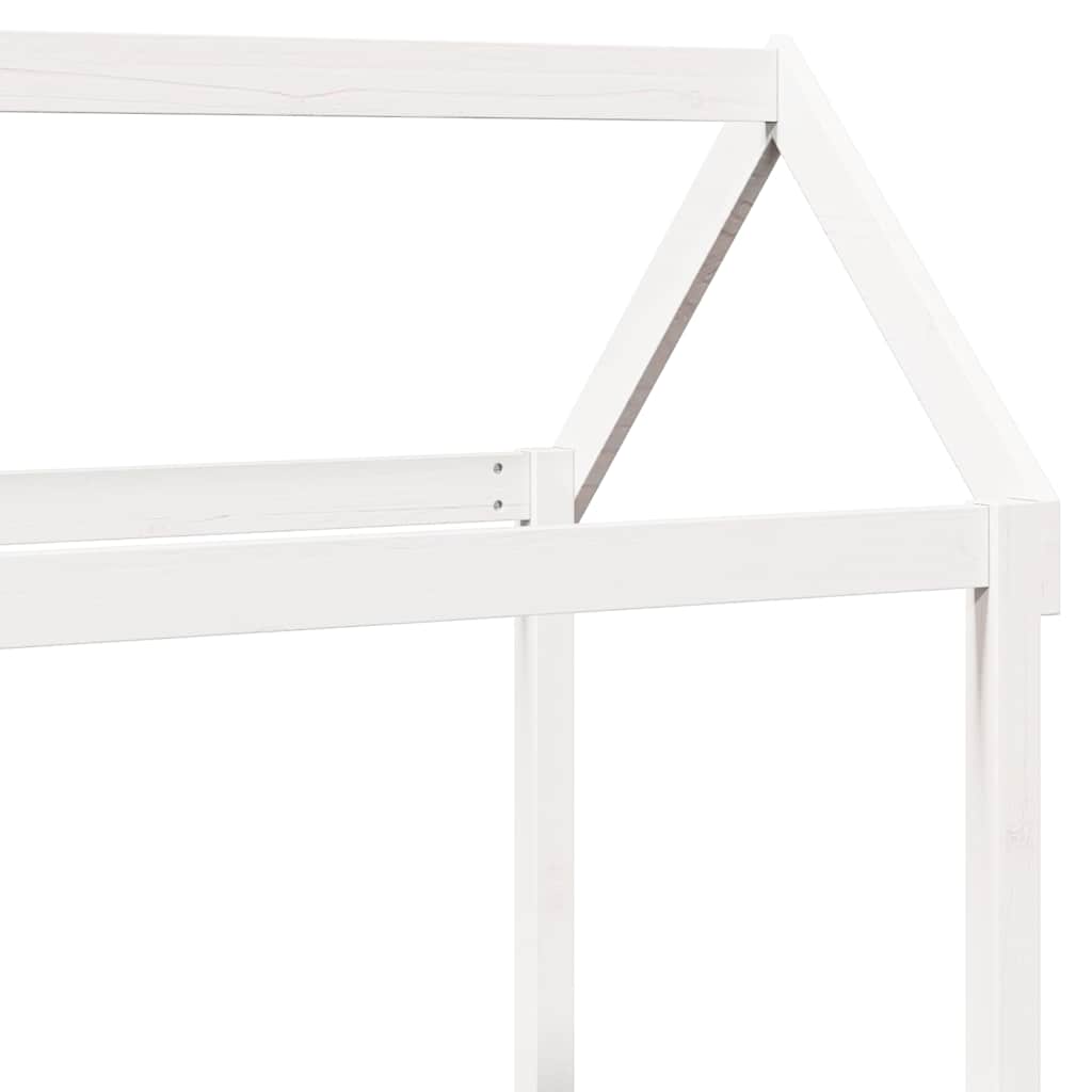 Ensemble de lit de jour avec toit 80x200 cm bois de pin massif - XIOS