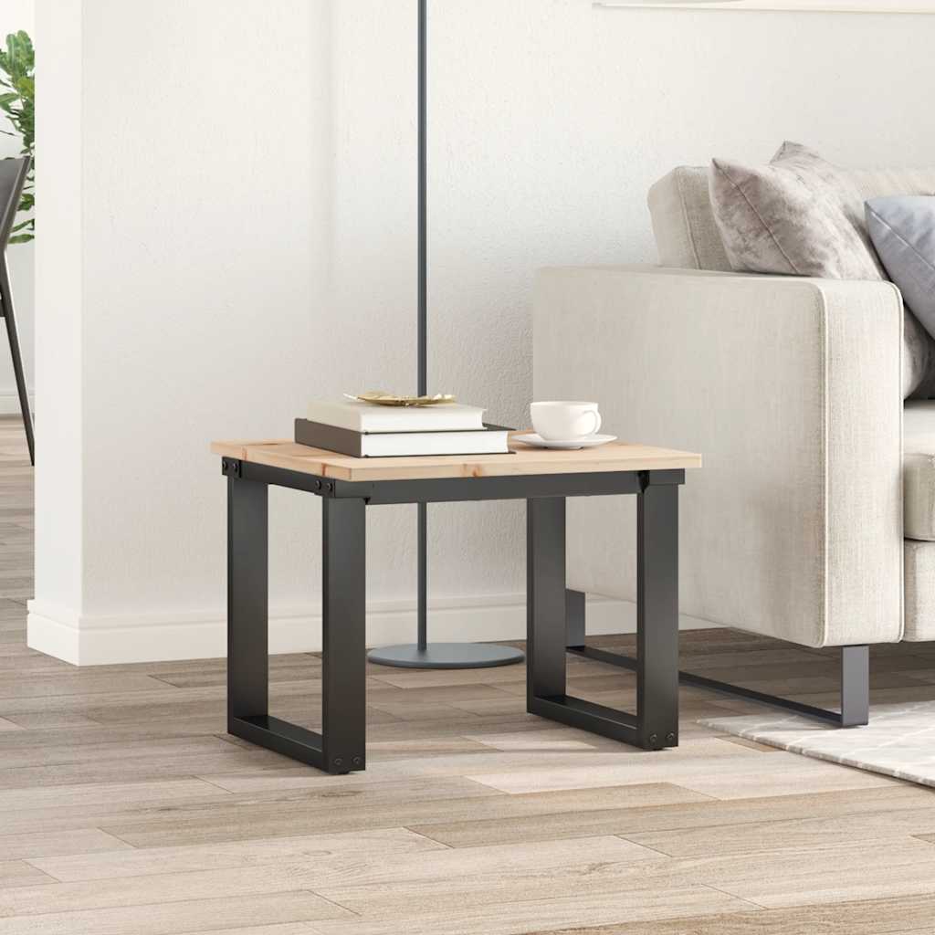 Dessus de table 50x50x1,7 cm carré bois de pin massif - XIOS