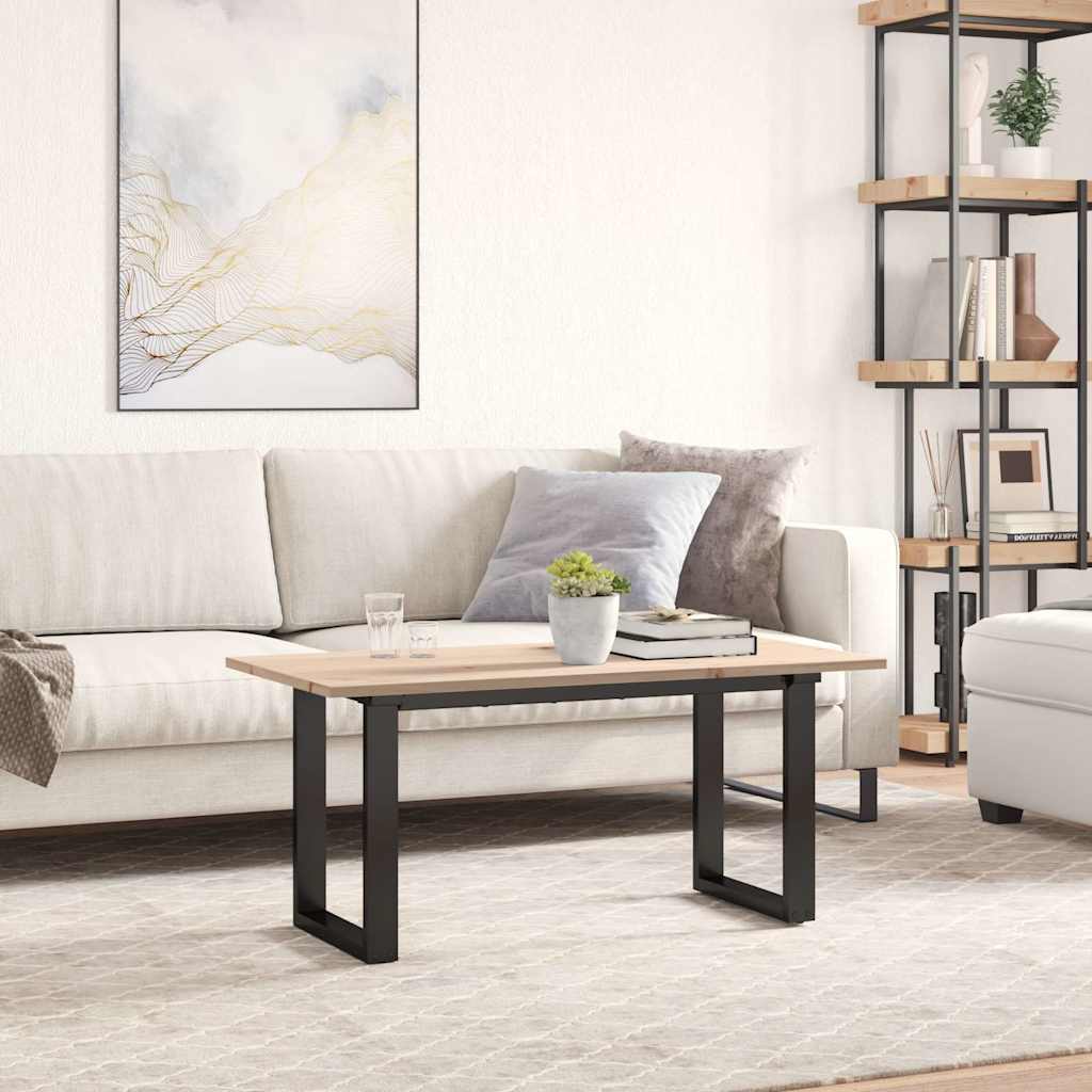 Dessus de table 100x50x1,7 cm rectangulaire bois de pin massif - XIOS