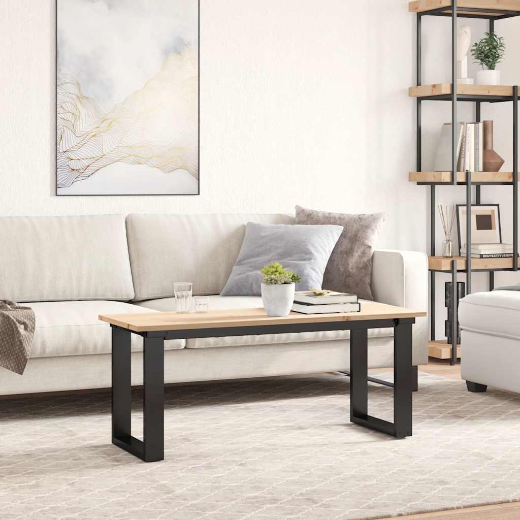 Dessus de table 110x40x1,7 cm rectangulaire bois de pin massif - XIOS