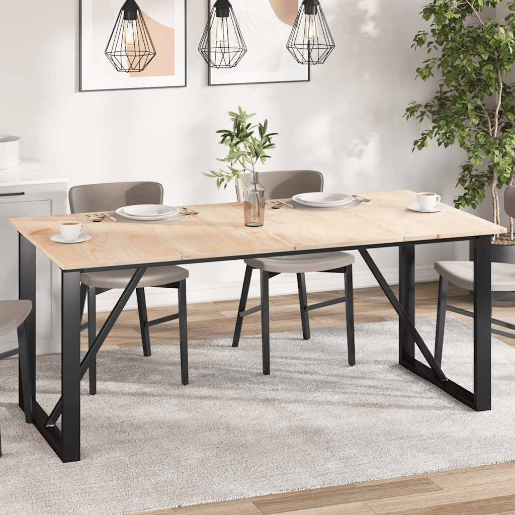 Dessus de table 4 pcs 90x45x1,7cm rectangulaire bois pin massif - XIOS