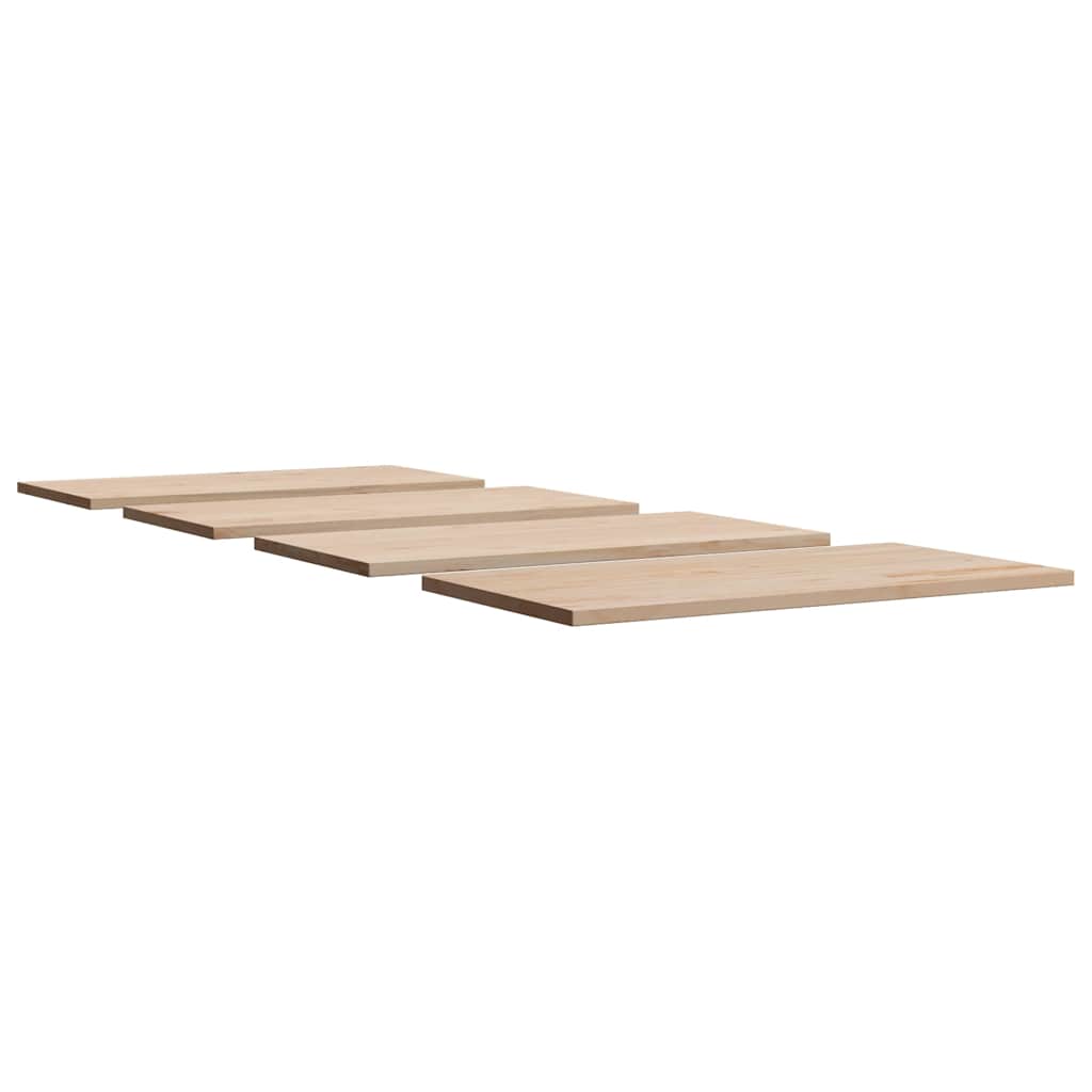 Dessus de table 4pcs 100x50x1,7cm rectangulaire bois pin massif - XIOS