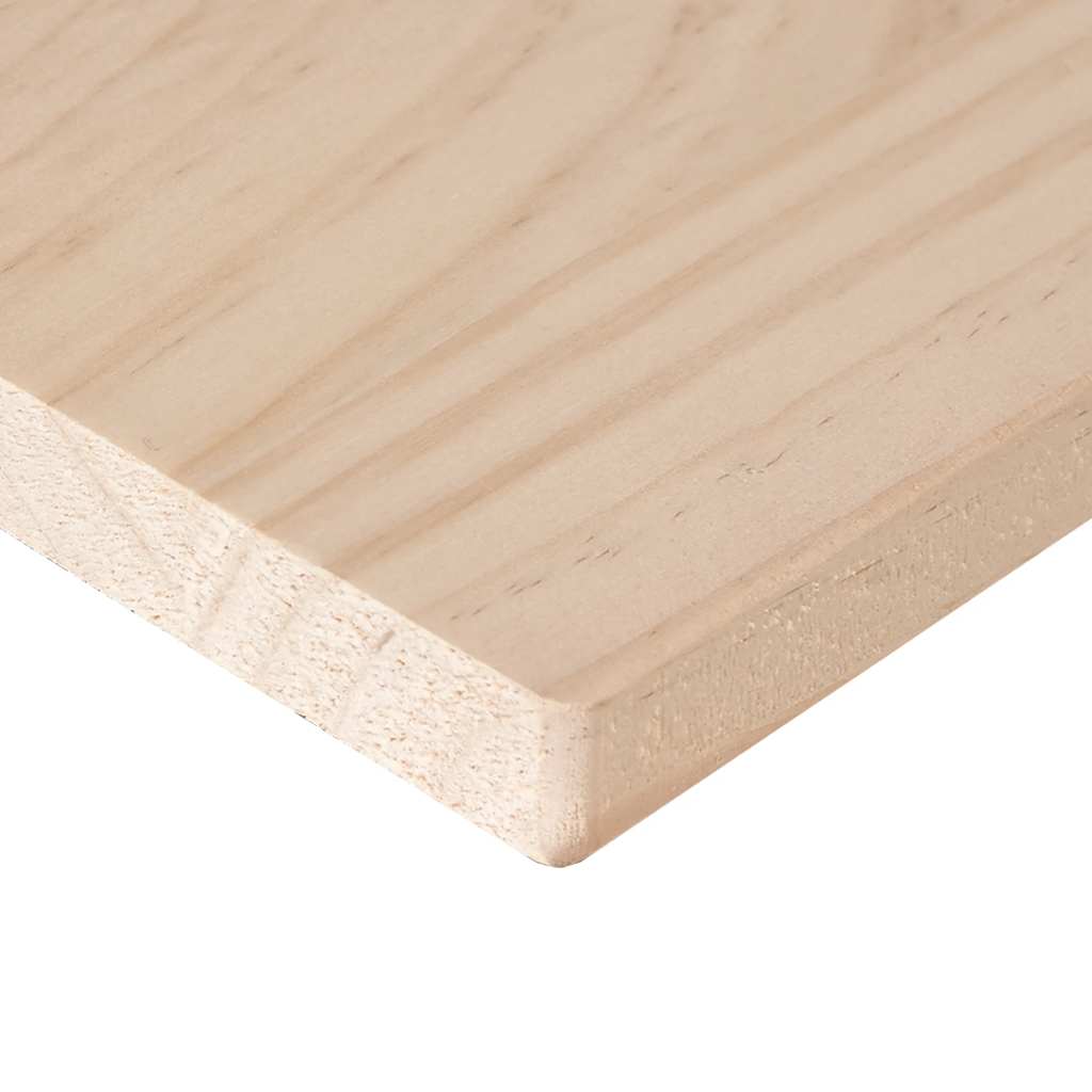 Dessus de table 4pcs 100x50x1,7cm rectangulaire bois pin massif - XIOS