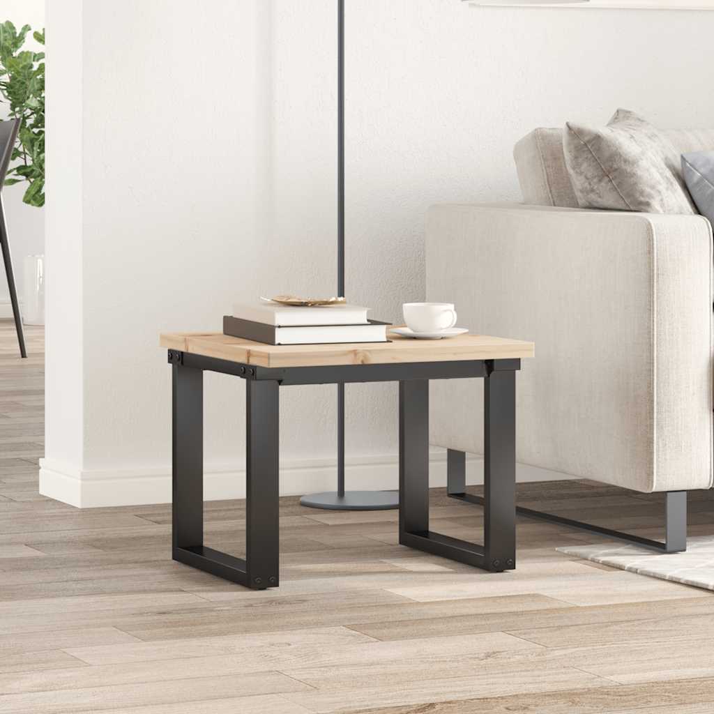 Dessus de table 50x50x2,5 cm carré bois de pin massif - XIOS