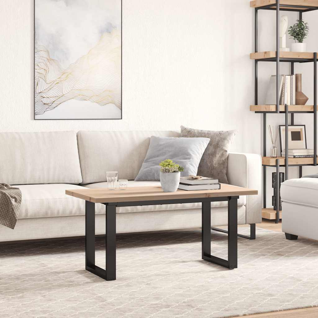 Dessus de table 100x50x2,5 cm rectangulaire bois de pin massif - XIOS