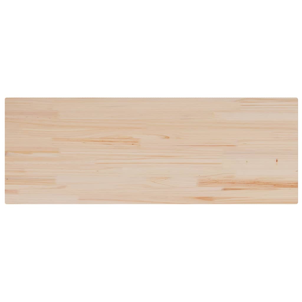 Dessus de table 110x40x2,5 cm rectangulaire bois de pin massif - XIOS