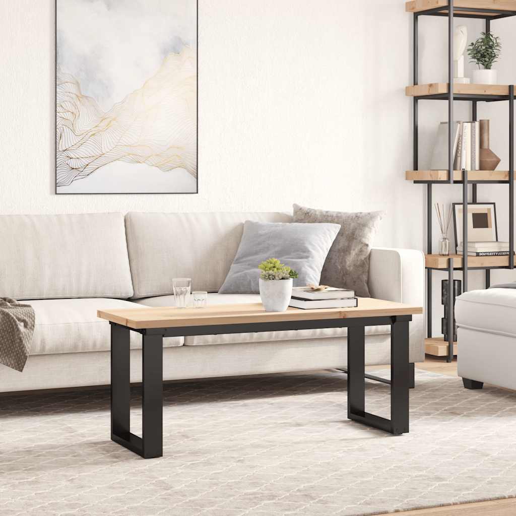 Dessus de table 110x40x2,5 cm rectangulaire bois de pin massif - XIOS