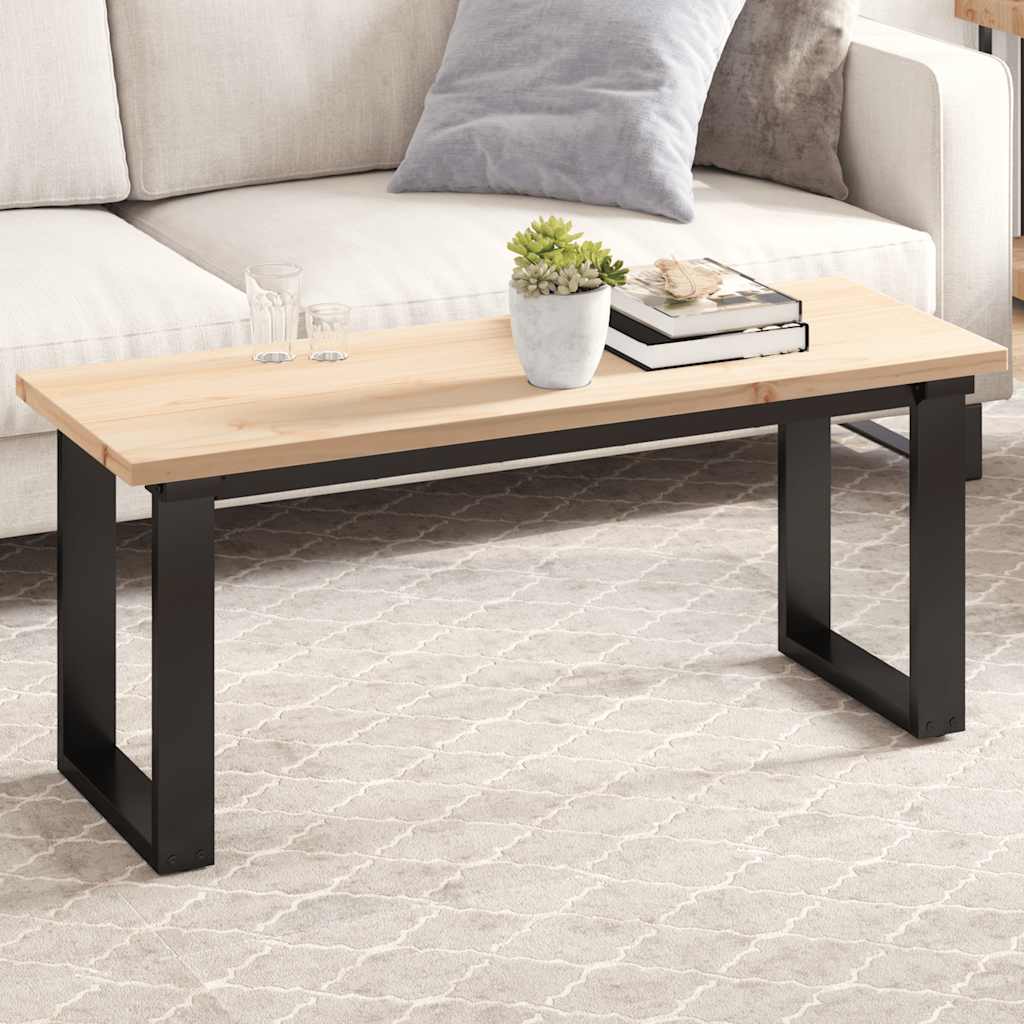 Dessus de table 110x40x2,5 cm rectangulaire bois de pin massif - XIOS