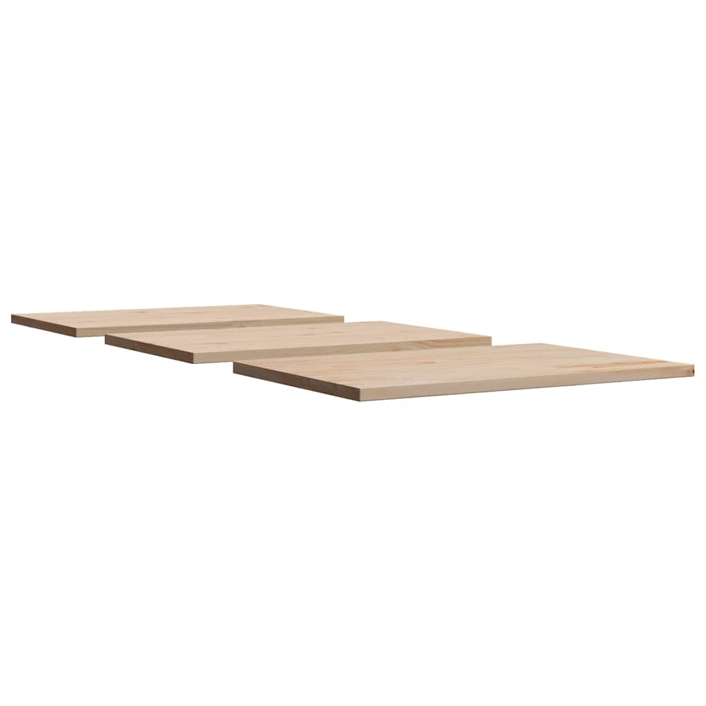 Dessus de table 3 pcs 80x53x2,5cm rectangulaire bois pin massif - XIOS