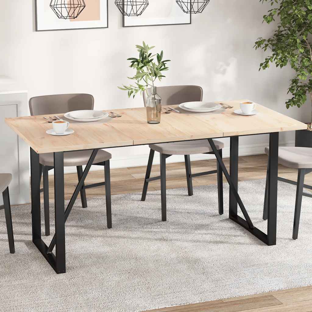 Dessus de table 3 pcs 80x53x2,5cm rectangulaire bois pin massif - XIOS