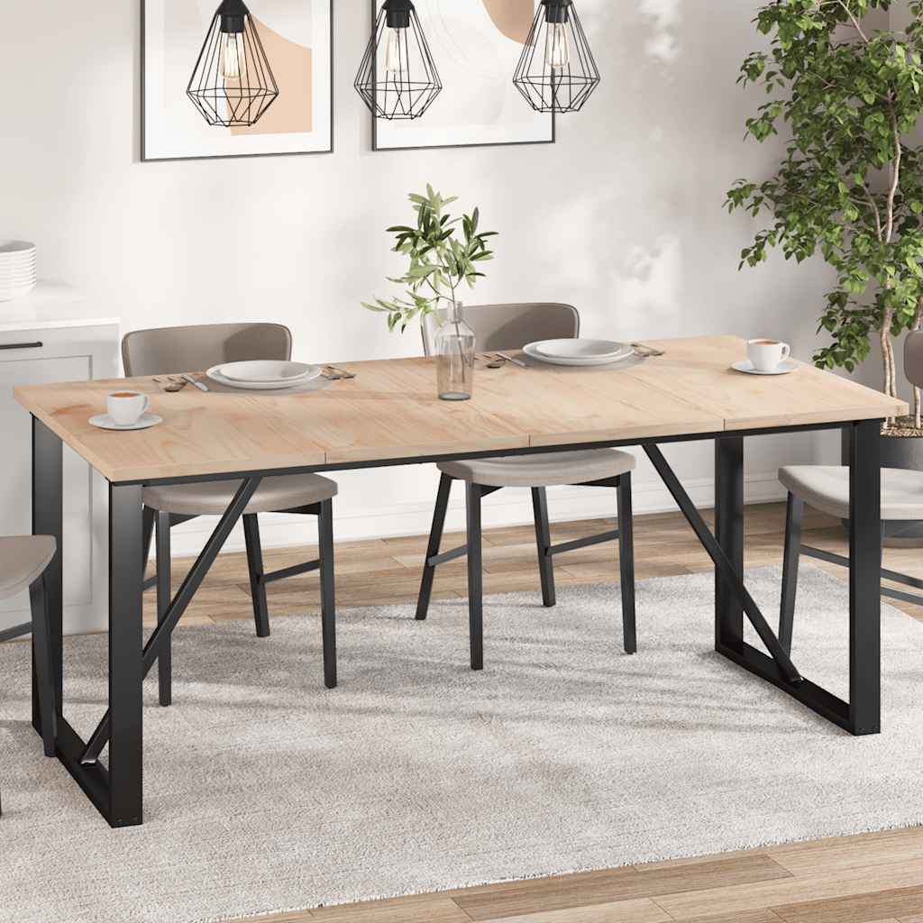 Dessus de table 4 pcs 90x45x2,5cm rectangulaire bois pin massif - XIOS