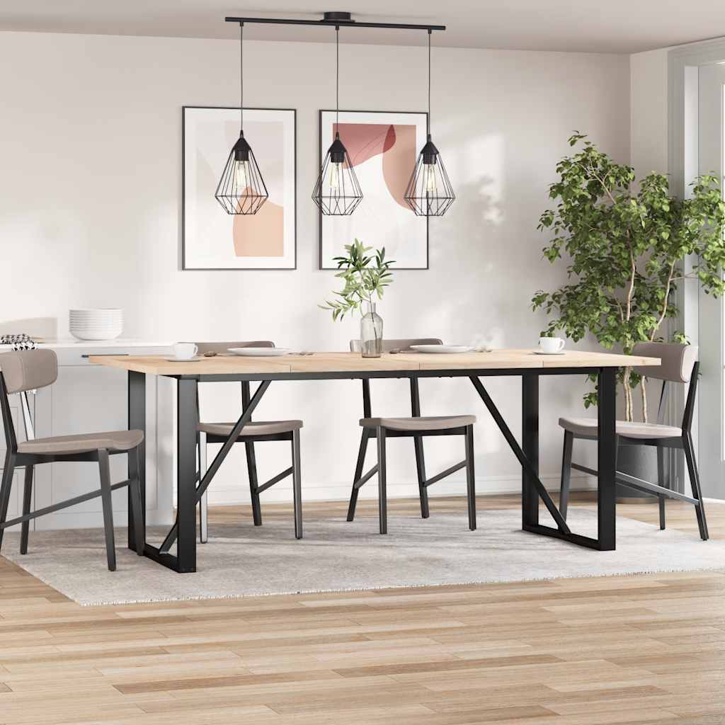 Dessus de table 4pcs 100x50x2,5cm rectangulaire bois pin massif - XIOS