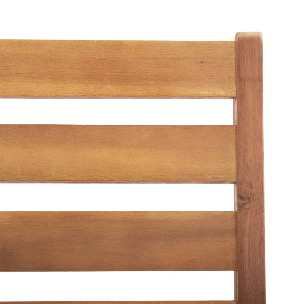 Ensemble à manger de jardin 3 pcs Bois d'acacia solide - XIOS