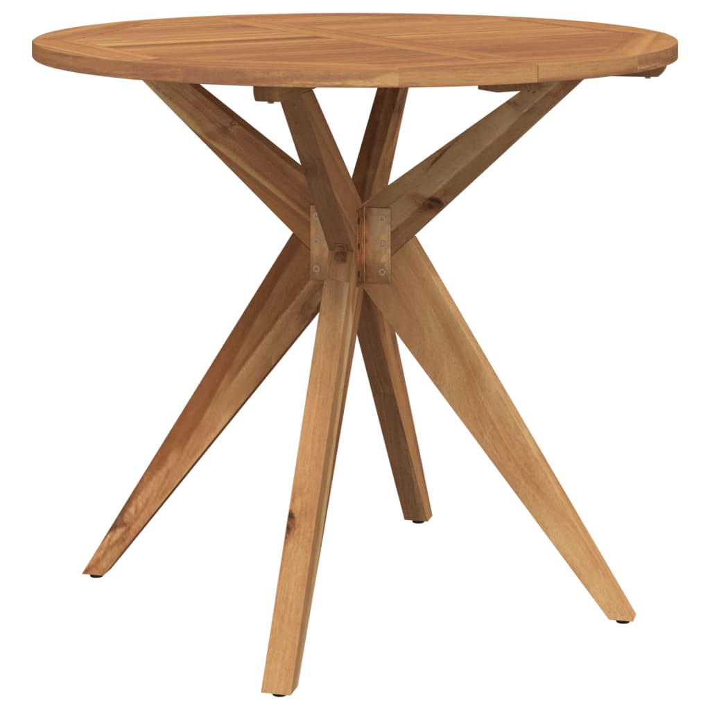 Ensemble à manger de jardin 5 pcs Bois d'acacia solide - XIOS