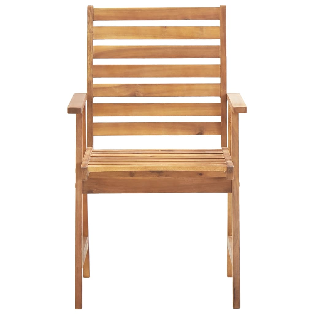 Ensemble à manger de jardin 5 pcs Bois d'acacia solide - XIOS