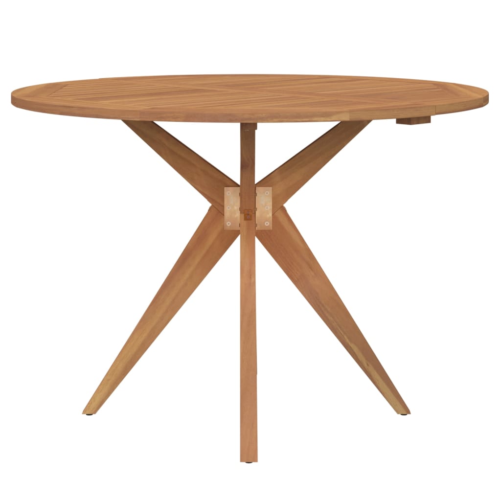 Ensemble à manger de jardin 6 pcs Bois d'acacia solide - XIOS