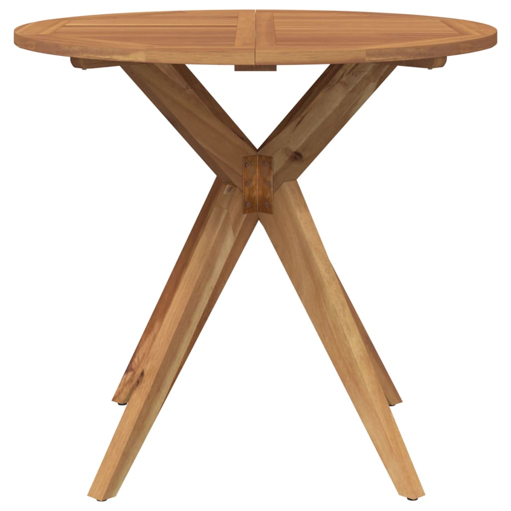 Ensemble à manger de jardin 3 pcs Bois d'acacia solide - XIOS